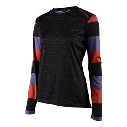 Troy Lee Designs Lilium Long Sleeve Jersey Women's in Rugby Black